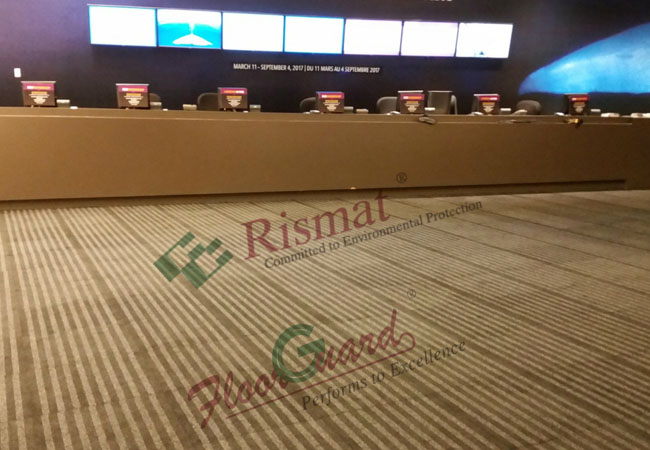  Rismat (FloorGuard) Matting at reception area